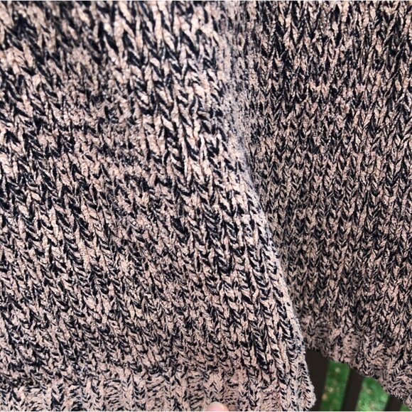 Liz Claiborne Tweed Sweater Beige Turtleneck Cozy Y2K Neutrals Womens S - Picture 7 of 7